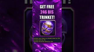 Do this now for Free Big 246 Trinket In Midnight!  #worldofwarcraft #Midnight #WoW #Gear