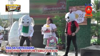 Eggciting Adventure Family Fun Run 2016 - EGG Skit with Eggna
