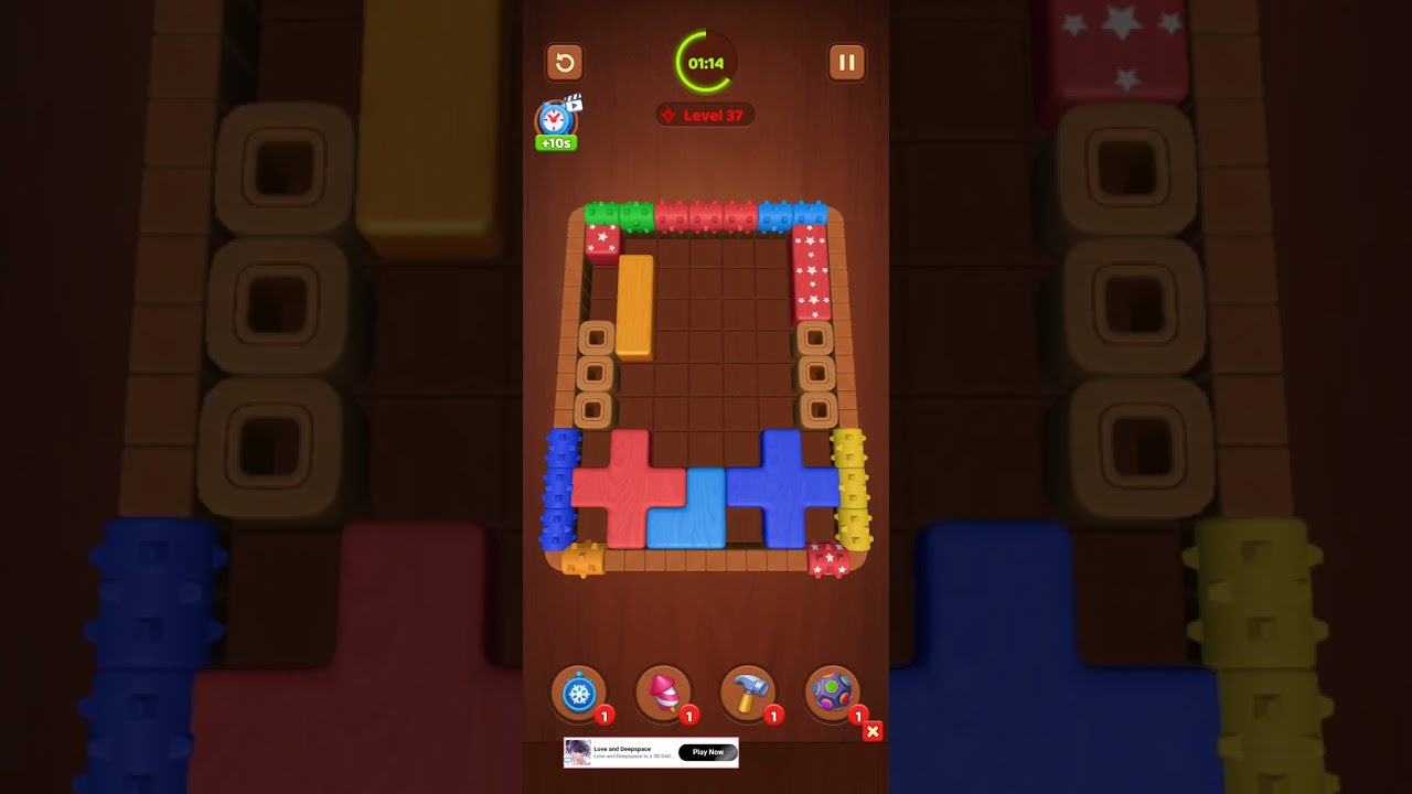 Wood Block Jam - LEVELS 33-40