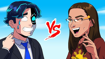 SPOIT VS THE CRAZIEST E-GIRL 1V1 (UNEXPECTED)