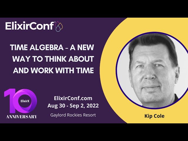 Time Algebra: A New Way to Think About and Work with Time