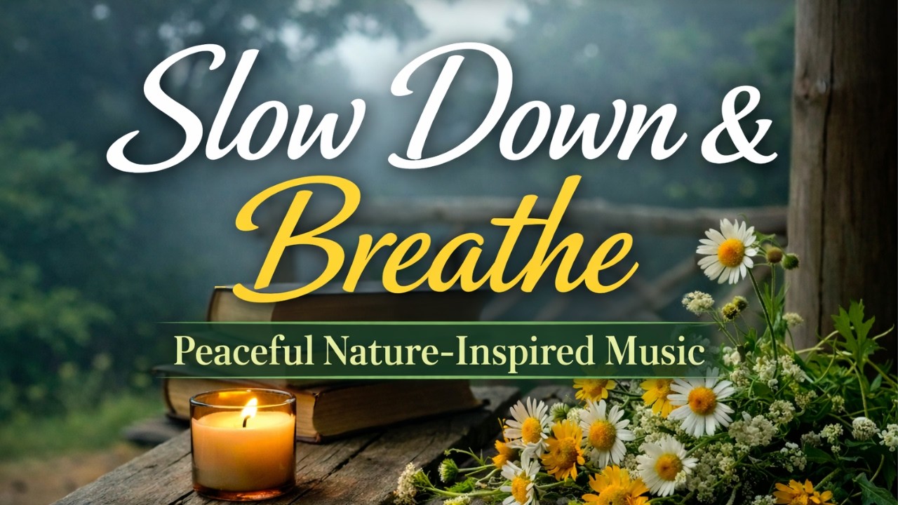 Slow Down & Breathe 🌿 Soft Piano Music for Deep Relaxation & Stress Relief