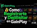 💸 Como Registrarte y Depositar en GainPlay GANANCIAS #gainplay #bitcoin #usdt #crypto #nanomarkets