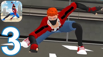 Spider Action Fighting Game - Gameplay Walkthrough Part 3 - Pizza Delivery (iOS, Android)