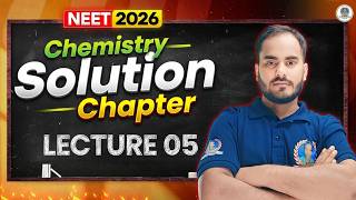 NEET || NEET UG || NEET CHEMISTRY || NEET Exam Date 2026 || Solution NEET Chemistry | NEET Lecture 5