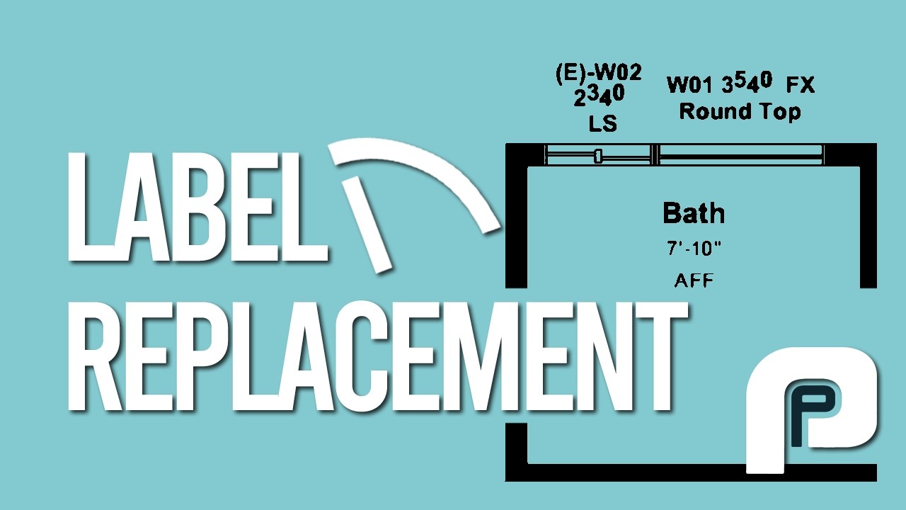 Plan Label Chief Architect With The Pro Plan Label Replacement System - YouTube