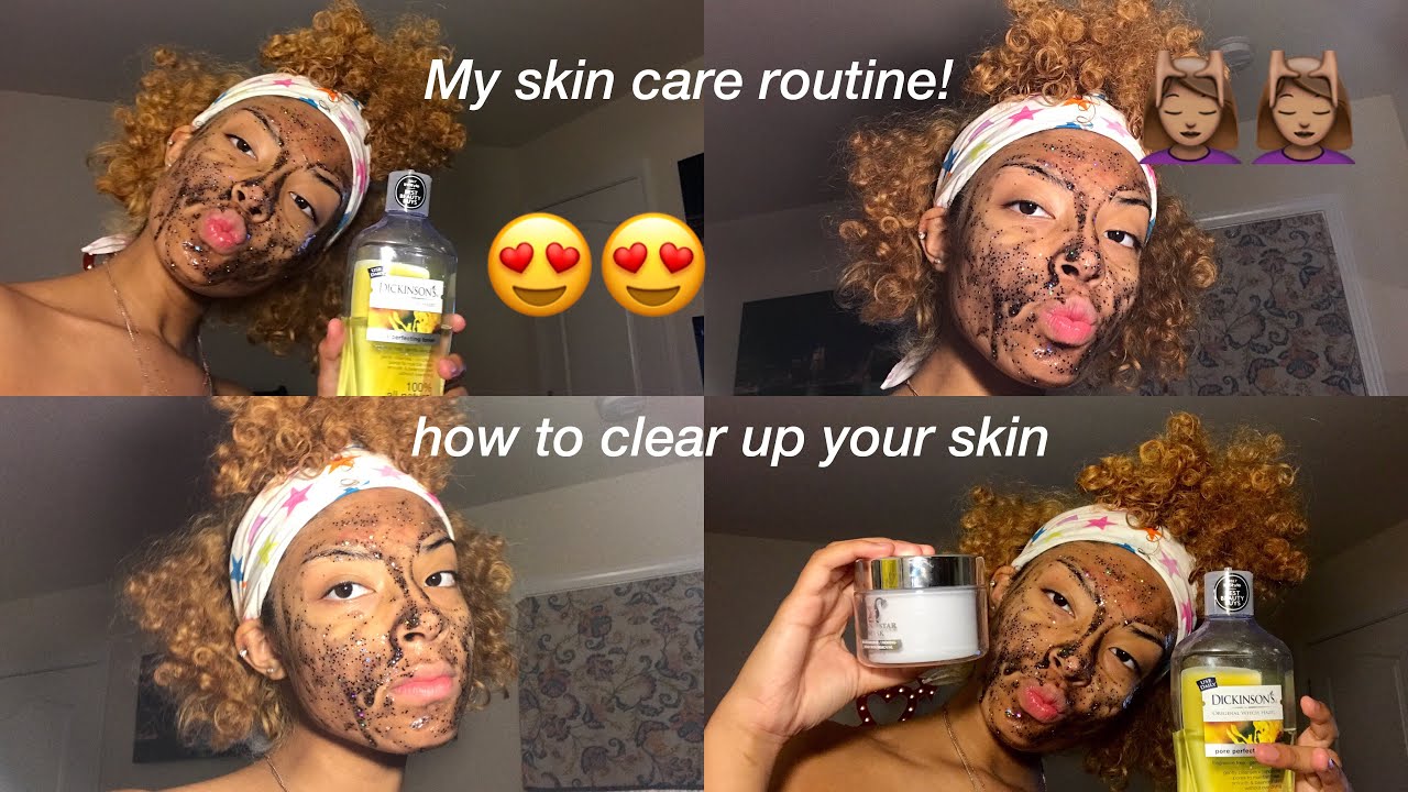 HOW TO GET CLEAR SKIN/ MY SKINCARE ROUTINE - YouTube