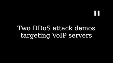 Demonstrating the difference between volumetric DDoS and application-layer DDoS attacks