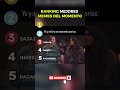 RANKING MEJORES MEMES #humor #memes #ranked #shorts