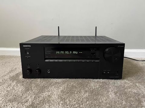 Onkyo TX-NR575 7.2 HDMI 4K Ultra HD Bluetooth WiFi Home Theater Surround Receiver