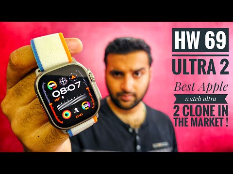 HW 69 Ultra 2 Clone ! Best Apple watch ultra 2 clone! Amoled display Better than HK 8 and HK 10 Pro