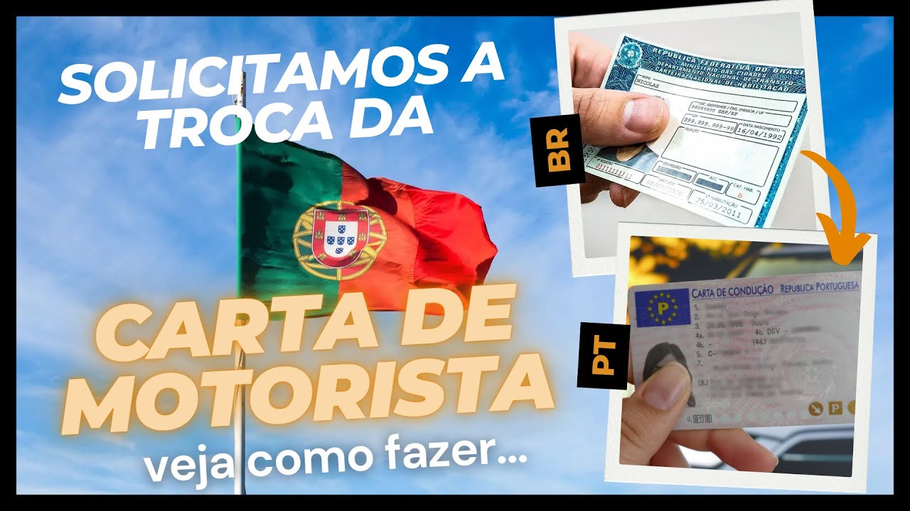 PEDIMOS A CARTA DE CONDUÇÃO PORTUGUESA VEJA COMO SOLICITAR YouTube