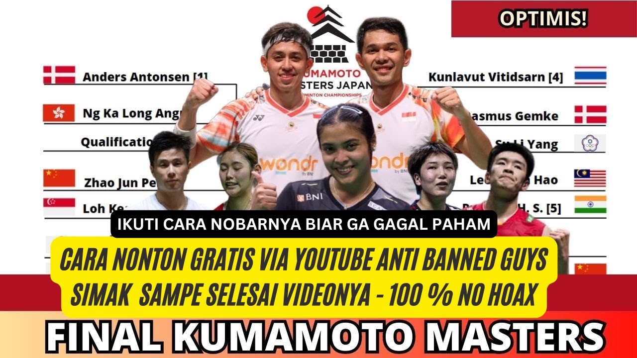 Live Final KUMAMOTO MASTERS JAPAN 2024