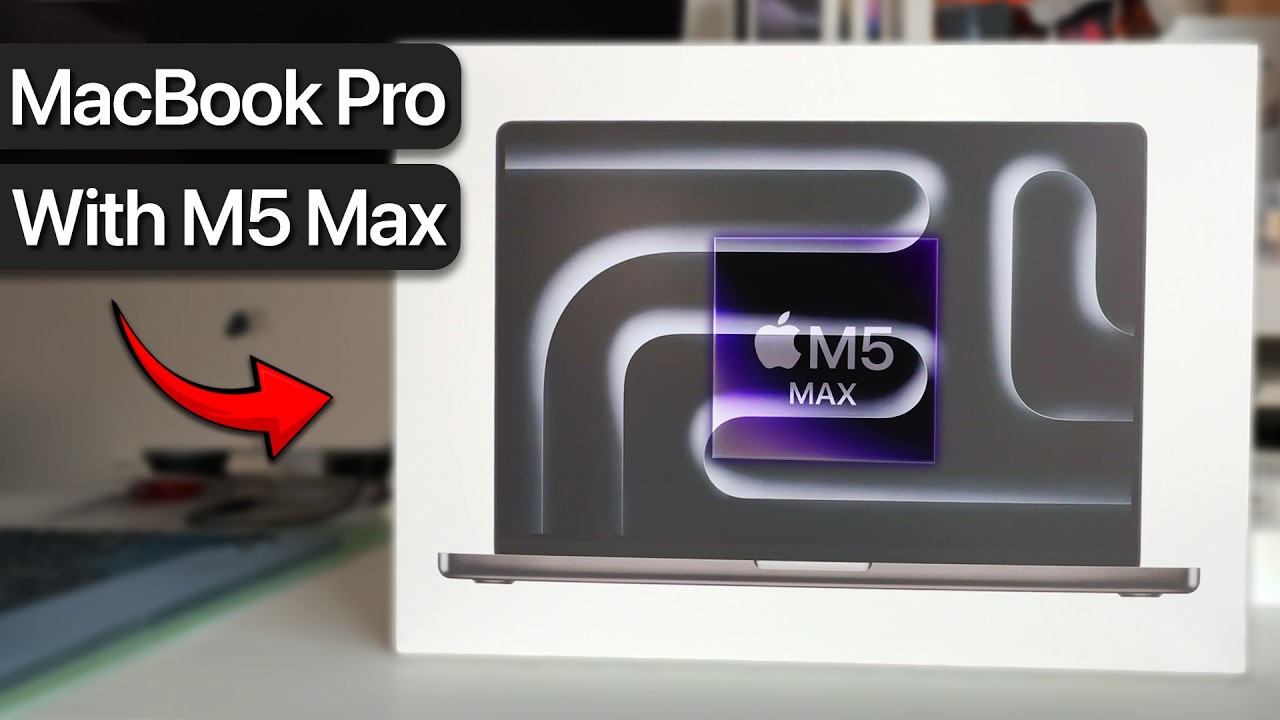 New MacBook Pro M5 Max Unboxing | Premium & Powerful!