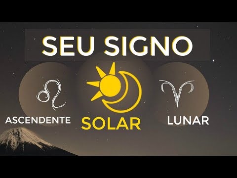 Vídeo: Como Determinar O Signo Do Zodíaco Na Lua