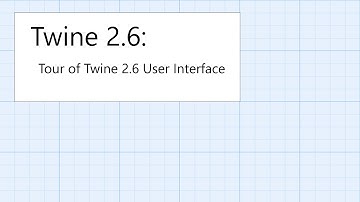Twine 2.6: General: Tour of User Interface