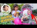 VALENTINA E A BEBÊ REBORN QUE CRIOU VIDA 🍼 👶 ** Minha bebê de verdade **