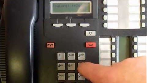 Changing the Directory Number of a Set - Norstar Business Phone Systems Calgary