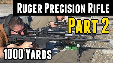 Ruger Precision Rifle: 1000 yard Range Day with the 6.5 Guys