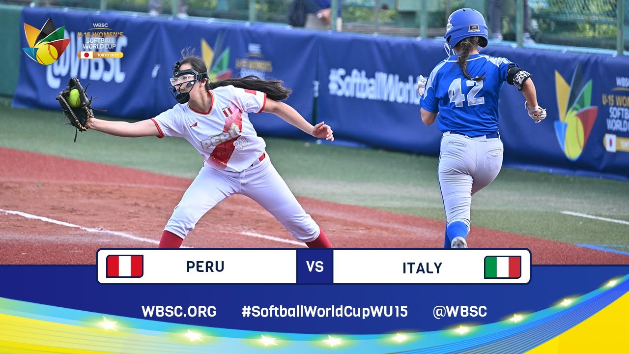 Highlights - Game 23 - Peru vs Italy - 2023 U-15 Women's Softball World Cup