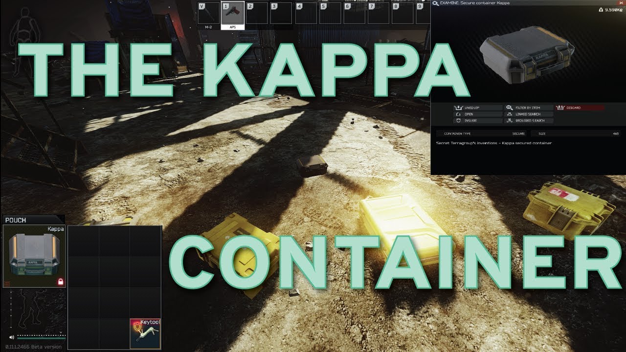 Kappa Container 4x3 Secure Container - Escape from Tarkov YouTube