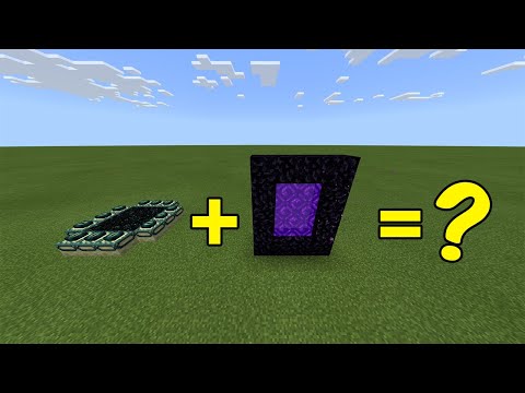 I Combined a Nether Portal and an End Portal in Minecraft - Here's WHAT Happened...