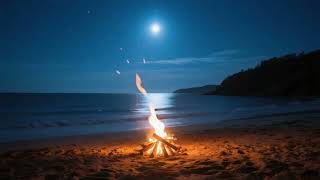 Sleep Music for Nighttime Relaxation  Subtle Firelight and Ambient Layers  Peaceful Sleep Vibes