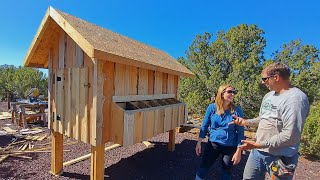 5 STAR Chicken Coop RESORT! A MUST SEE With Live EDGE Siding by A Boulder Life Off Grid 7,687 views 1 month ago 27 minutes