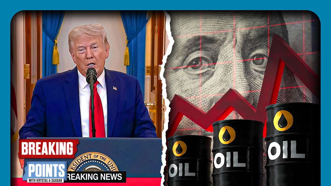 Oil SPIKES, Market SPIRAL After Trump Disastrous Iran Speech