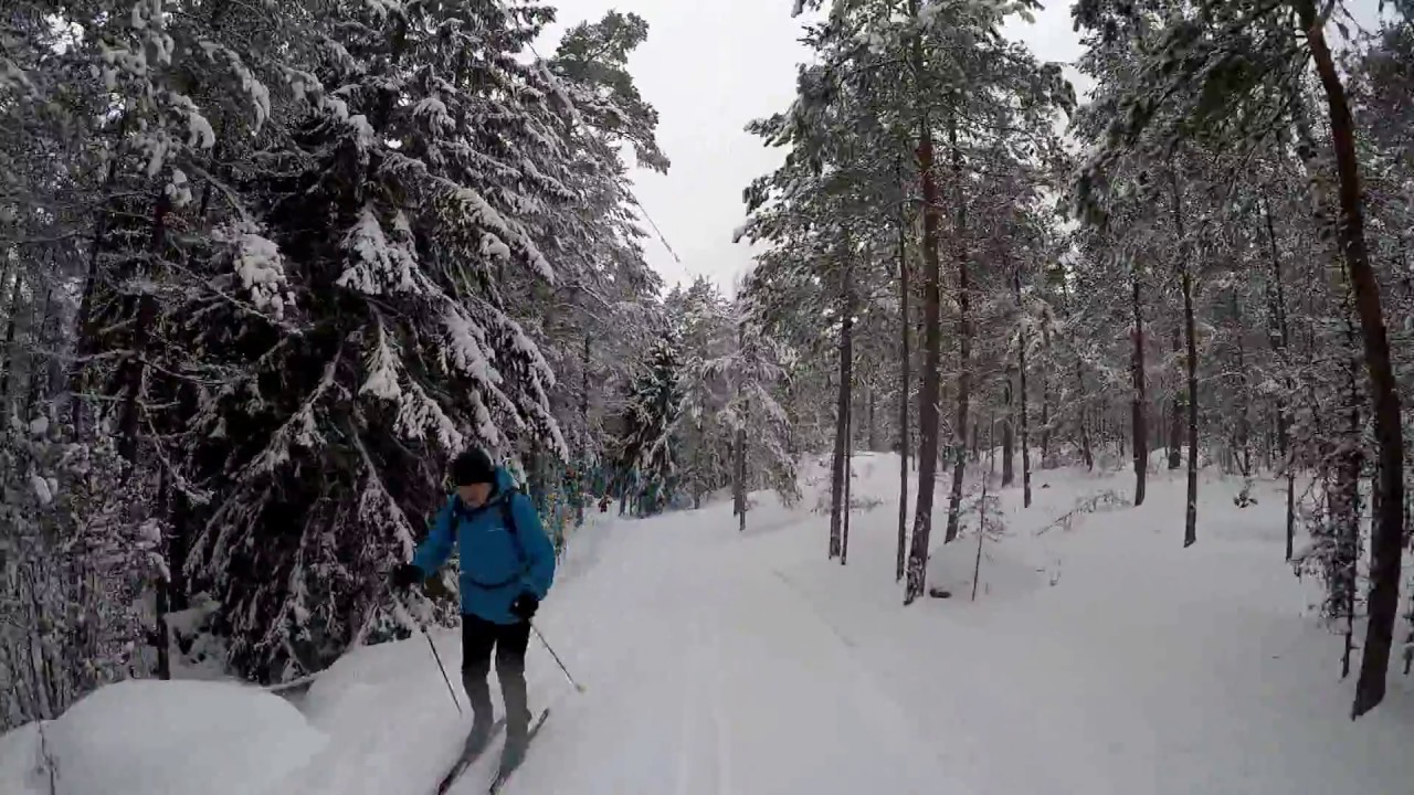 Alamäkiä Pirttimäki - Solvalla laturetkellä