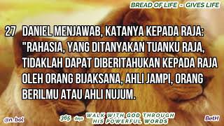 ALKITAB SUARA - DAY 338 (Daniel 1 - 4) BREAD OF LIFE #breadoflife #alkitabsuara #daniel
