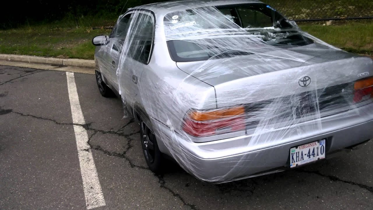 Saran Wrap Prank YouTube