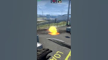 #shorts CS:GO Nuke CT Spawn to T Red Molotov