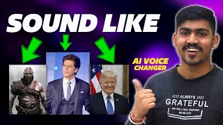 AI Voice Changer: Ultra-Realistic Voice Changer 🔥🔥 | Change Your Voice to Any Celebrity ✅ screenshot 1