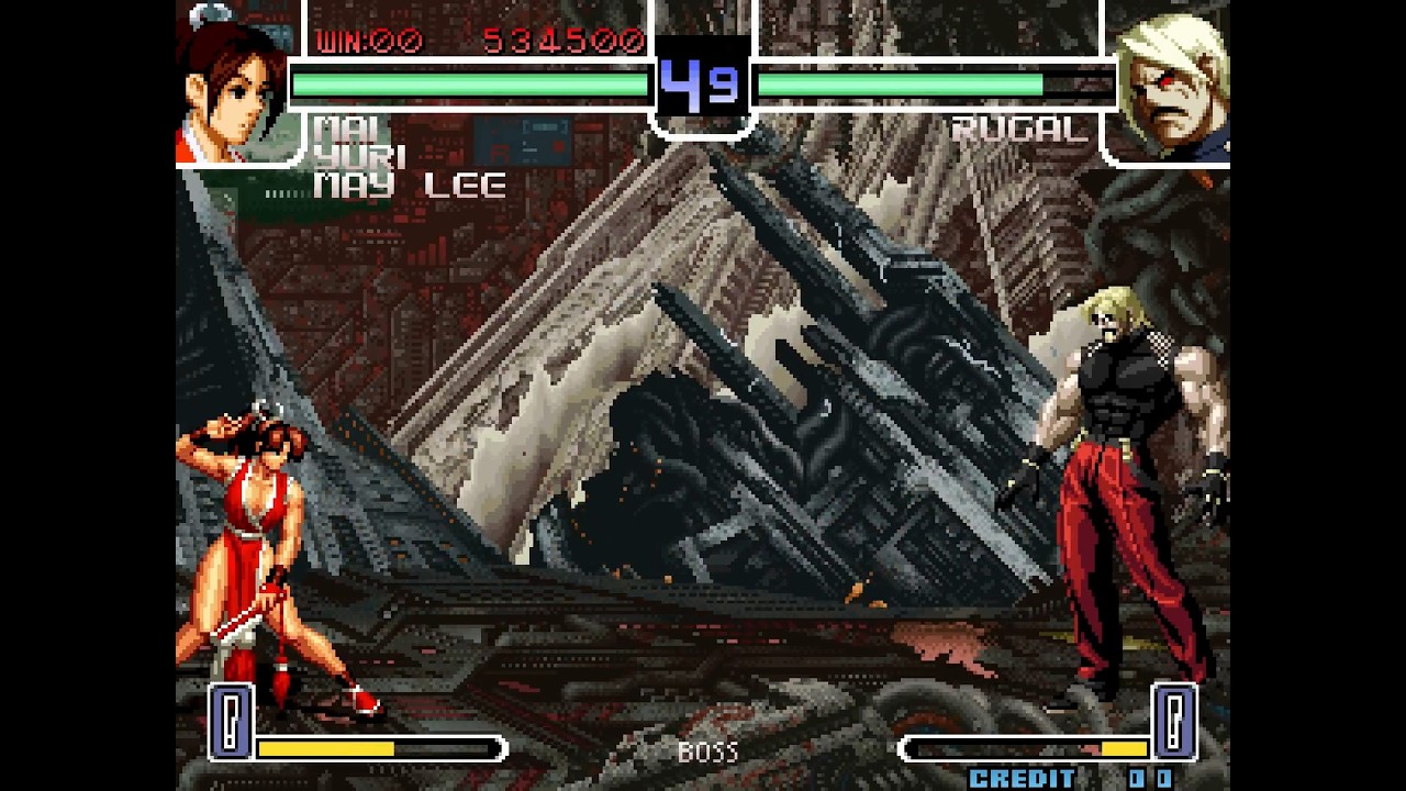 Arcade - The King of Fighters '2002 Challenge To Ultimate Battle - Longplay All Endings