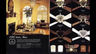 Emerson Ceiling Fan Catalog from 1985