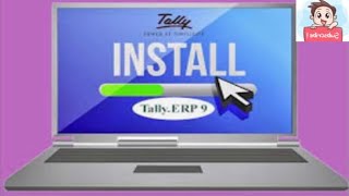 TALLY ERP.9. INSTALLATION PROCESS | B. COM| KUK| screenshot 4