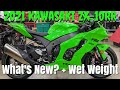 ALL-NEW 2021 Kawasaki ZX-10RR Project! - What's New Versus The 2020, Wet Weight, Dash Breakdown!