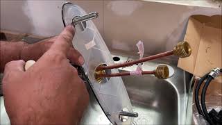 Kitchen SINK faucet low pressure troubleshoot DIY