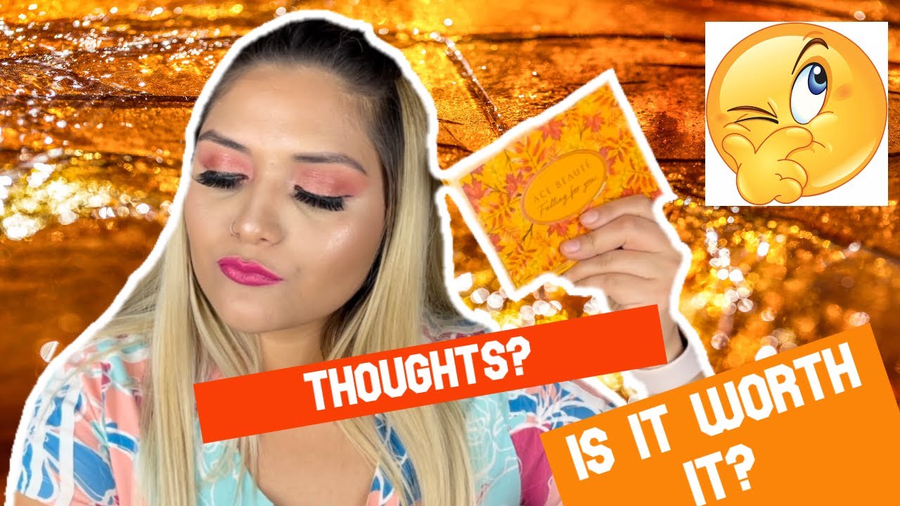 ACE BEAUTE Falling for You Palette| Light Eyeshadow Full Face Makeup Look! | Selena Del