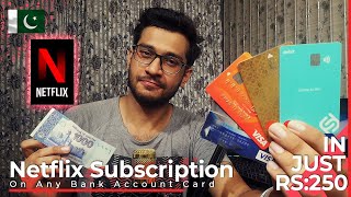 How To Get Netflix Subscription On Any Bank Account Credit And Debit Card In Pakistan & India