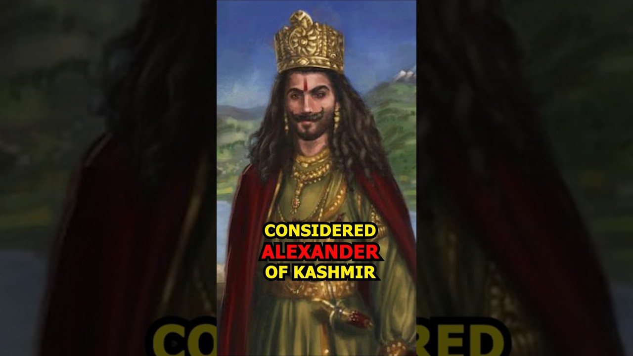 Alexander of Kashmir! #lalitadityamuktapida #kashmir #alexanderofkashmir #indianhistory #alexander