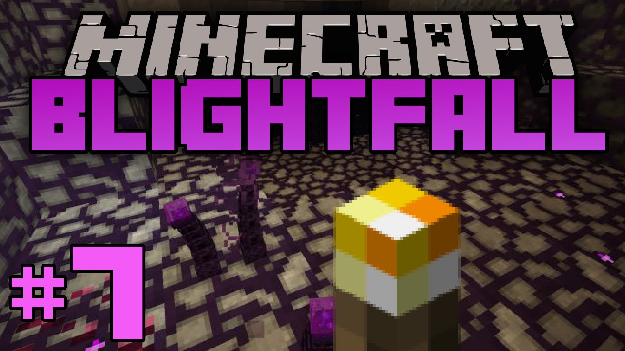 MineCraft- Blightfall [7] TAINT-BE-GONE - YouTube