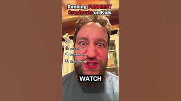 Ranking Funniest Crash outs on Kids