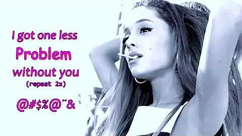 Ariana Grande   Problem ft  Iggy Azalea Lyrics Video