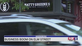 Greensboro's Elm Street sees business boom