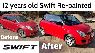 12 YEAR OLD MARUTI SUZUKI SWIFT Repainted & Restored | Brotomotiv Pune