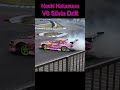 V8エンジンが唸る！中村直樹選手のD1ニューマシン！ S13 シルビア　名阪C ドリフト　Naoki Nakamura V8 engine NISSAN s13 silvia drift