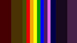 No Sound | Geometric Rectangle Abstract | Rainbow Colors | Art |Screensaver