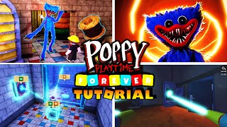 Poppy Playtime Forever - COMPLETE BUILD MODE TUTORIAL! Power Items, Jumpscares and More!